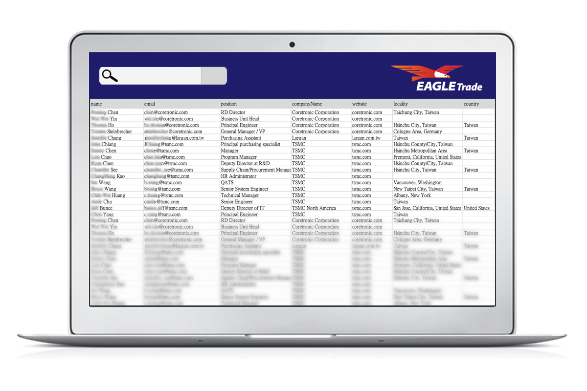 客戶資料名單收集很花時間 700家製造商已採用客戶名單收集軟體高效率